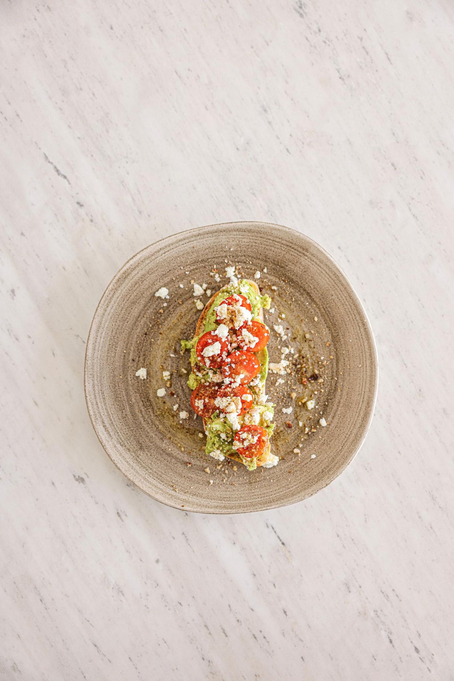 Gourmet Avocado & Heirloom Tomato Toast